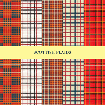 2nd Set of 5 Scottish Plaids