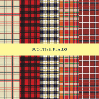 4th Set of 5 Scottish Plaids