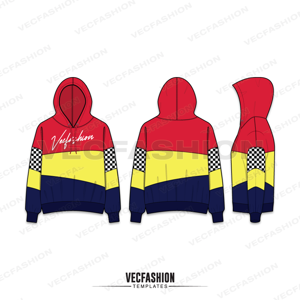 Womens-Streetwear-Fashion-Set vector illustrations, view 7