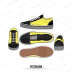 Womens-Streetwear-Fashion-Set vector illustrations, view 8