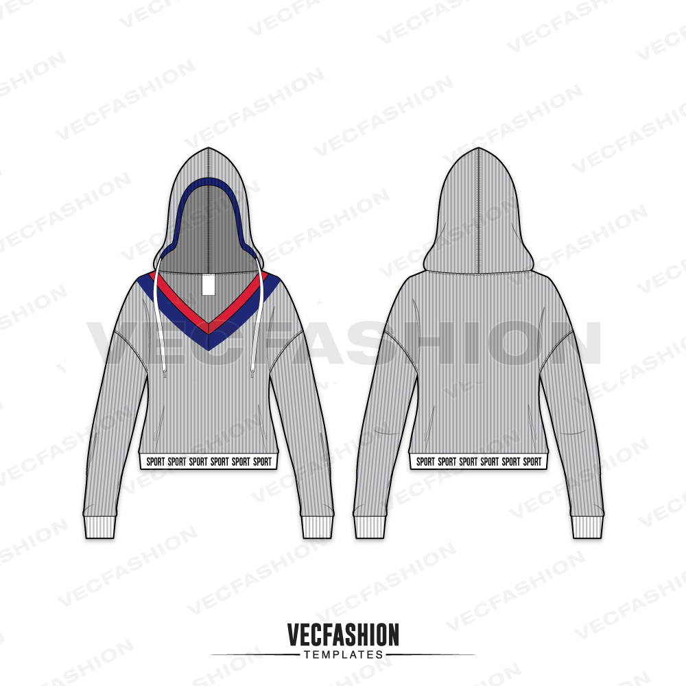 Womens Modern Clothing Set vector apparel templates, view 2