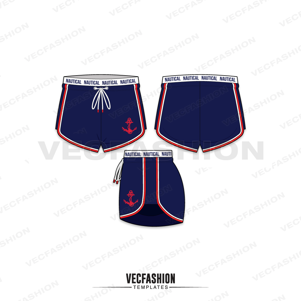 Womens Sailing Fashion Set fashion design templates, view 5