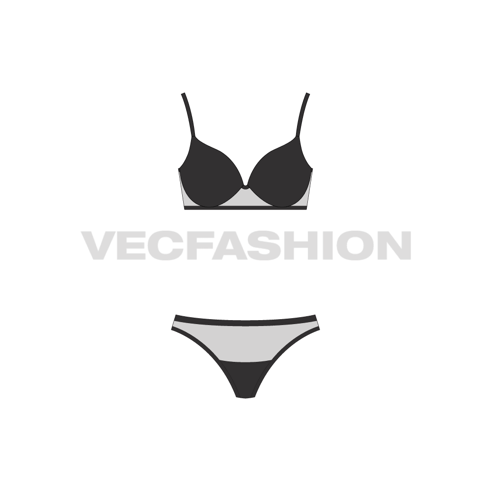 Bra Panties Silhouette PNG Images, Black Bra, Creative Bra, Girls  Underwear, Black Lingerie PNG Image For Free Download