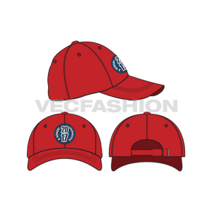 A collection of Dad Hat Templates in 5 different colors. This is also called as a Dad Cap and Baseball Cap. This cap has an editable Embroidery Appliqué Badge for 2017 inspirations. 