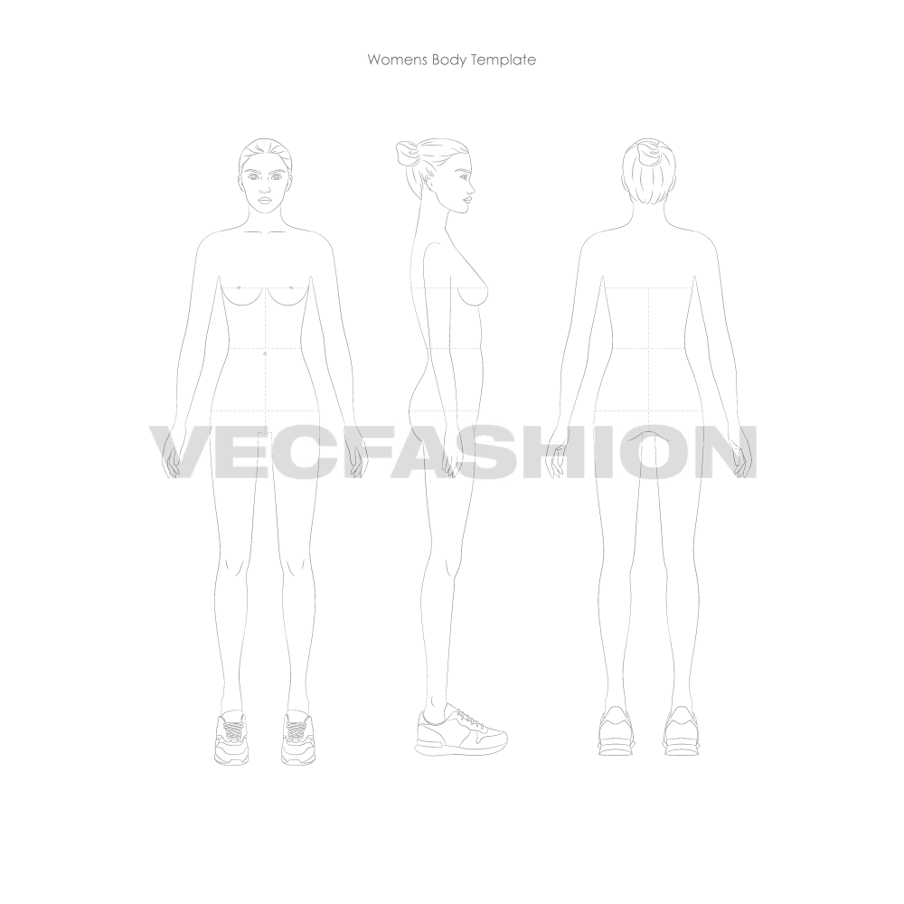 Fashion Croquis Bundle Pack - All Ranges