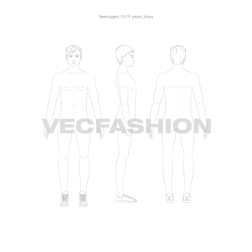 Fashion Croquis Bundle Pack - All Ranges