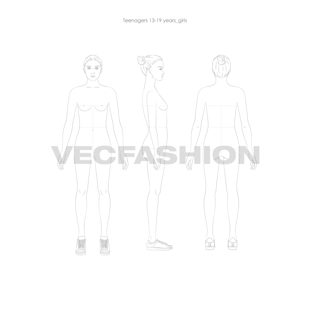 Fashion Croquis Bundle Pack - All Ranges