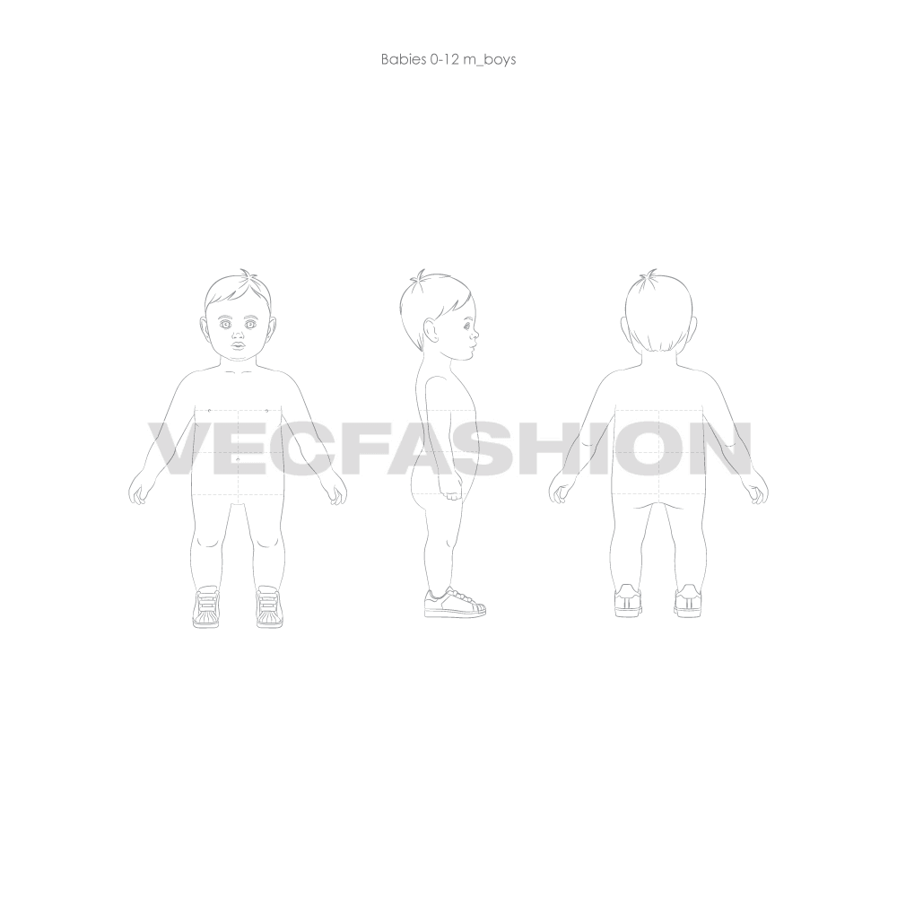 Fashion Croquis Bundle Pack - All Ranges