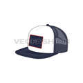 Flat brim trucker hat flat sketch