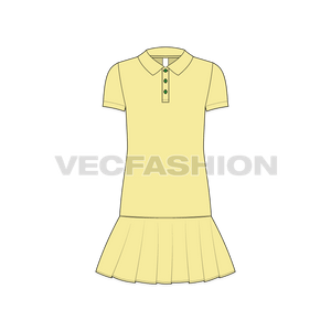 Kids Girls Tennis Dress