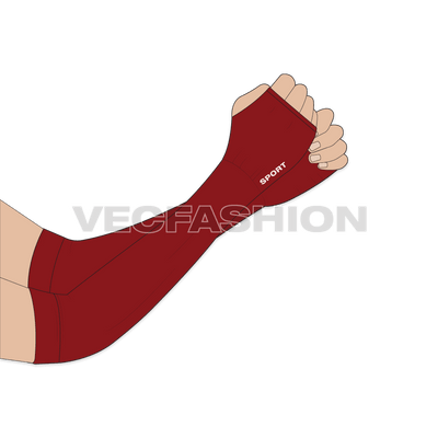 This can be used for multi purpose training, whether on cycling or just need to cover from sunlight. This simple vector illustration is created with Adobe Illustrator CC and is fully editable.