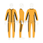 Mens baseball uniform kit, panelled jersey flat sketch, croqui sketch