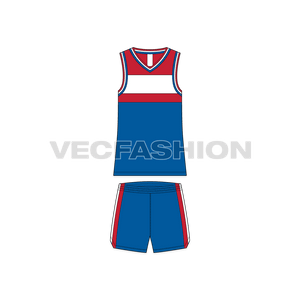 Mens Basketball Kit Vest And Shorts