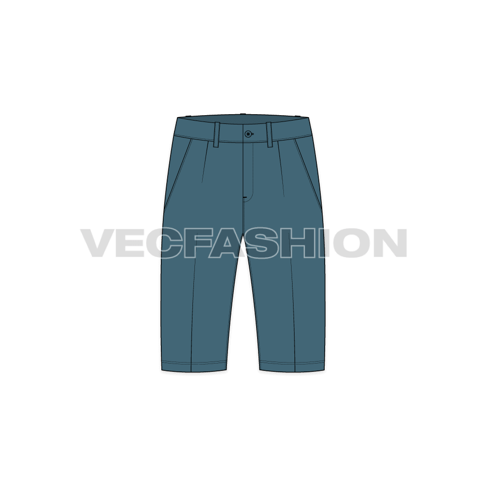 Mens Bermuda Cotton Shorts