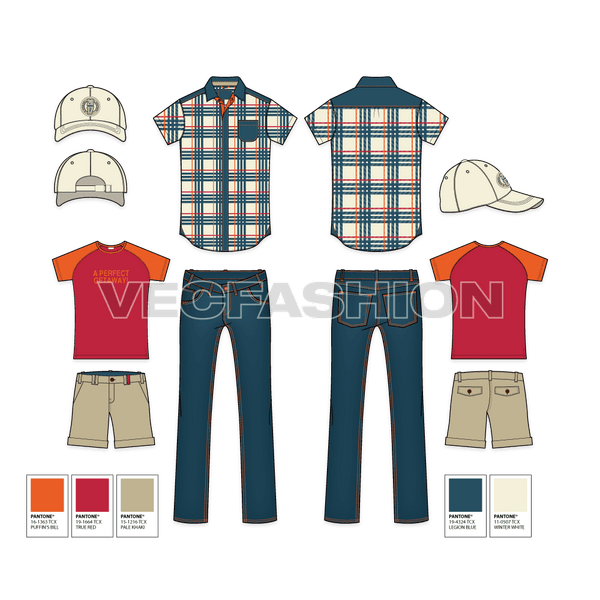 Men's Casual Clothing Set - VecFashion