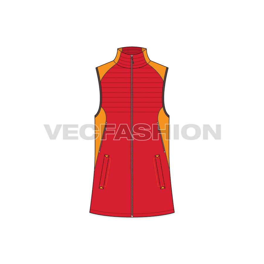 Mens Climbing Vest Jacket VecFashion