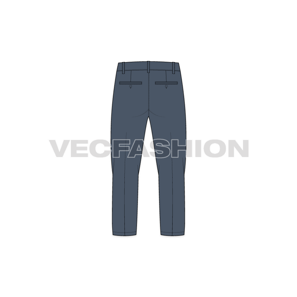 Mens Comfort Fit Capri Pants - VecFashion