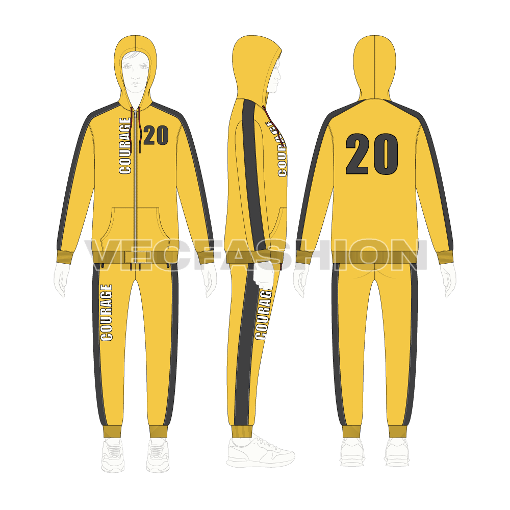 Mens Courage Tracksuit