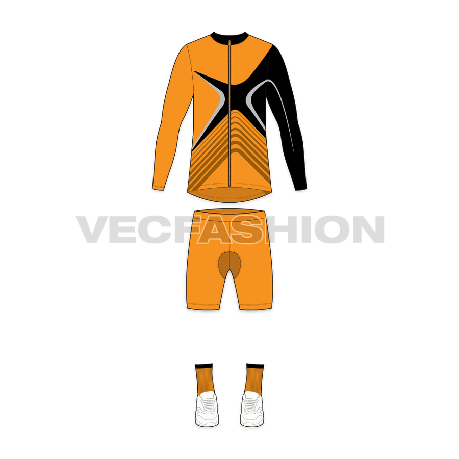 Mens Cycling Uniform Kit VecFashion