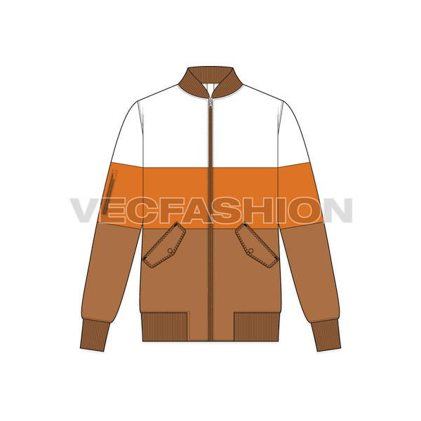 Jacket Vector Mockup Jaket Coach Promo Fortklass Cigar Jaket Coach
