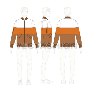 Mens Fashion Bomber Jacket