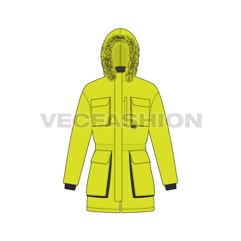 Mens Heavy Mountain Jacket front view