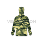 Mens High Altitude Expedition Jacket flat sketch, back view