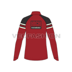Mens High Performance Jacket flat sketch, back view