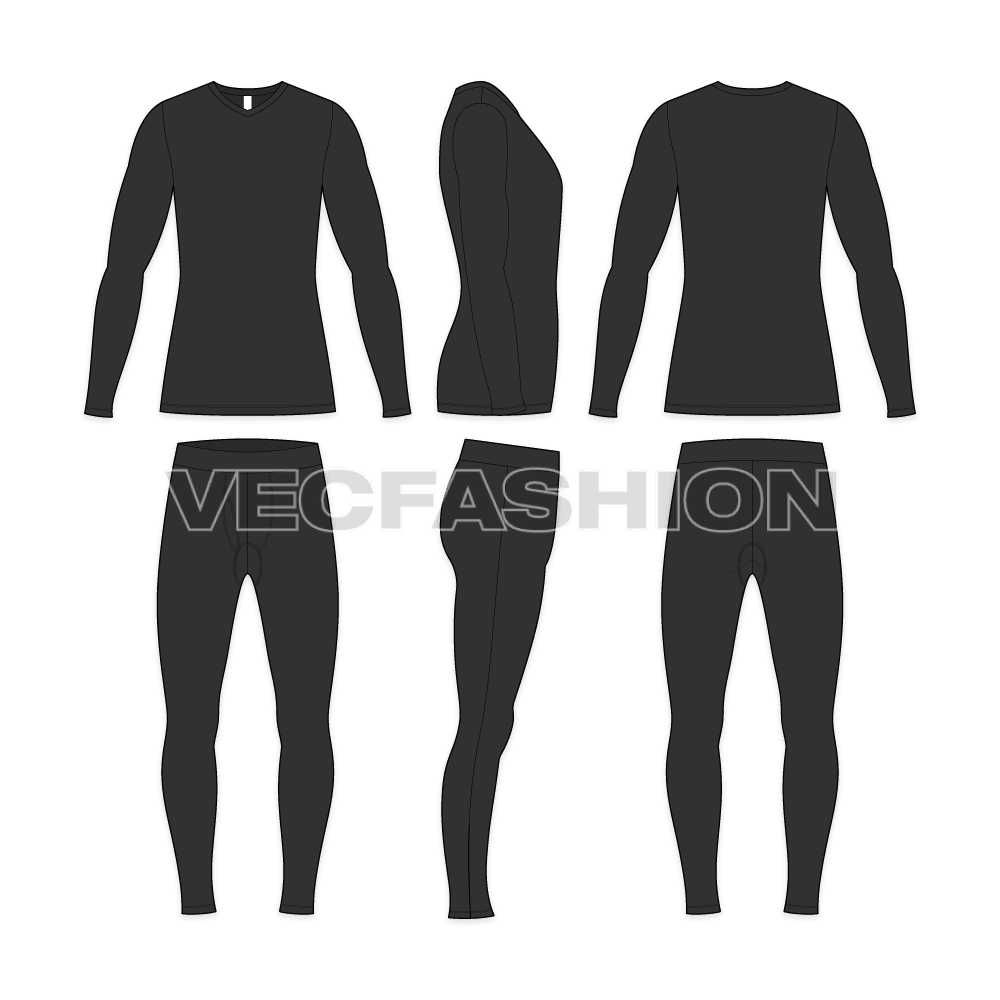 Mens lycra compression set flat sketch-free download