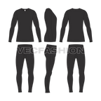 Mens lycra compression set flat sketch-free download