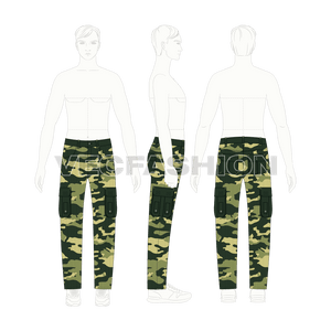 Men clothing how to wear the military pants  Le Temps des Cerises   fashion tips