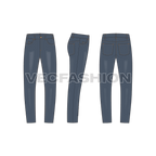 Mens Oversized Bomber Jacket flat sketch, coordinating bottom