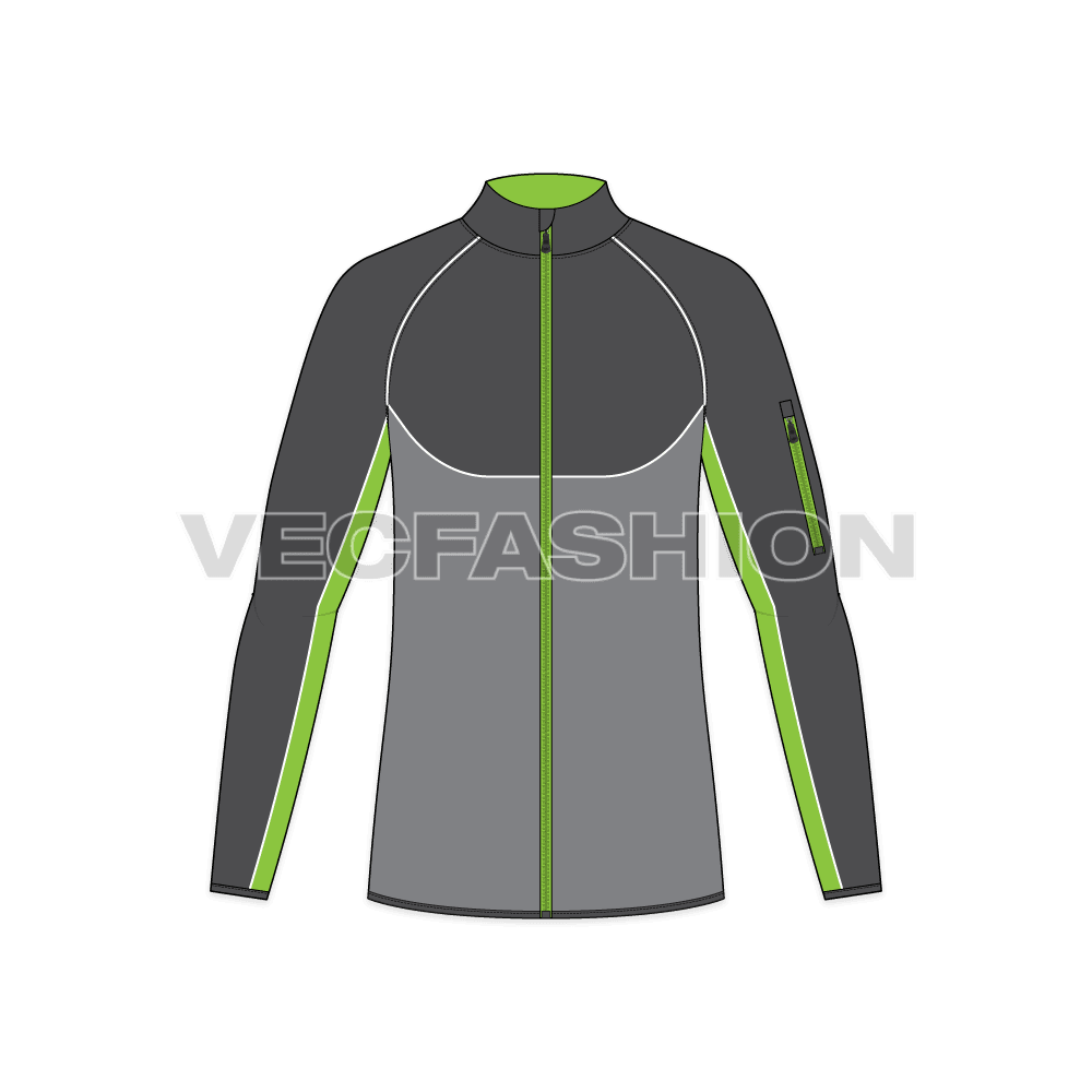 Mens Performance Sport Jacket front view