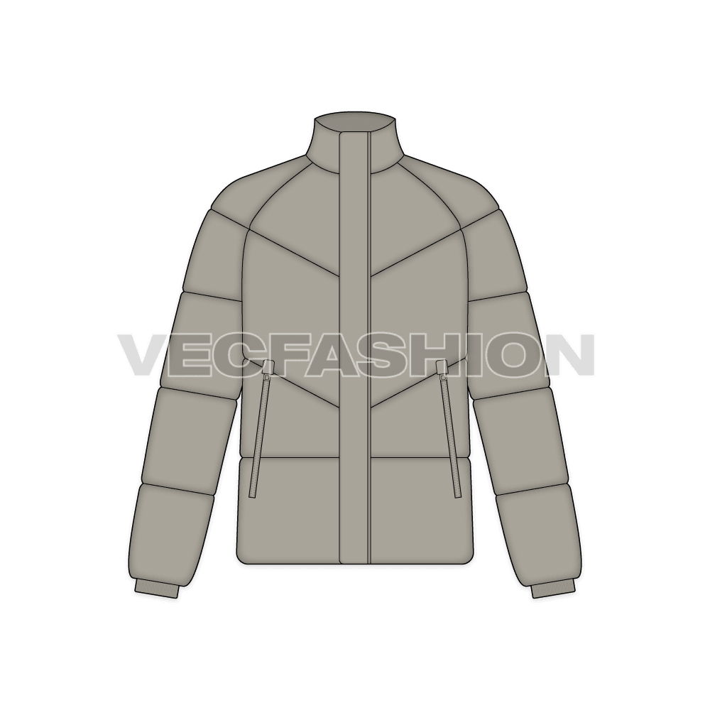 best puffer jacket mens front view
