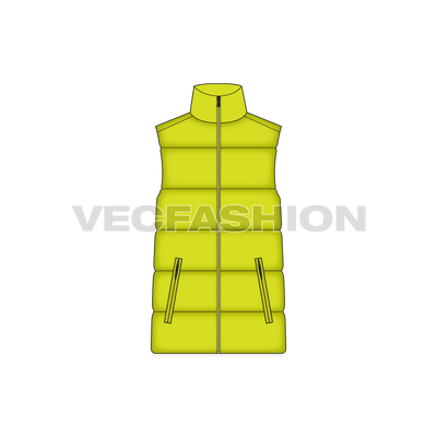 Mens Quilted Puffer Vest