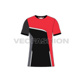 Mens rash guard t-shirt flat sketch, front view