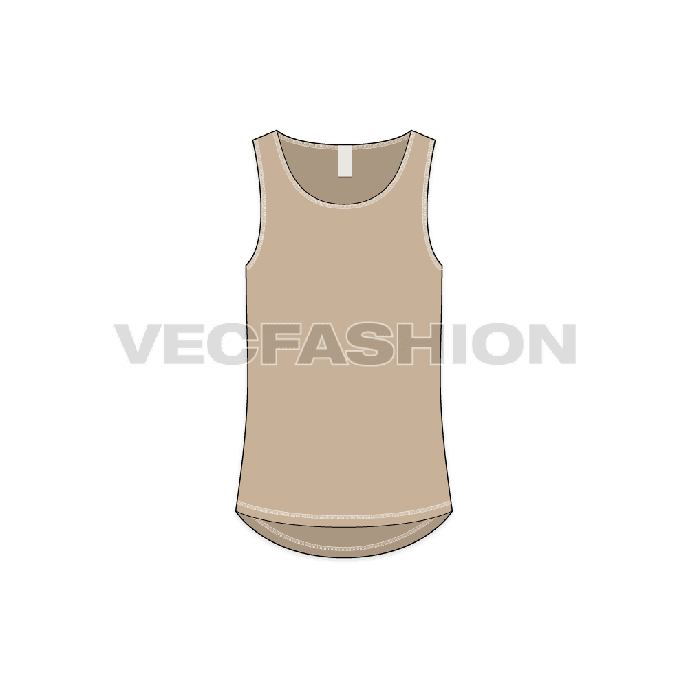 Mens Relax Fit Racer-Back Tank