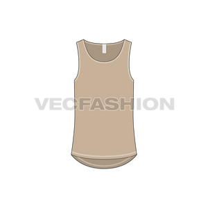 Mens Relax Fit Racer-Back Tank