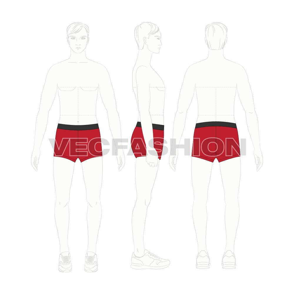 Mens Short Length Underwear