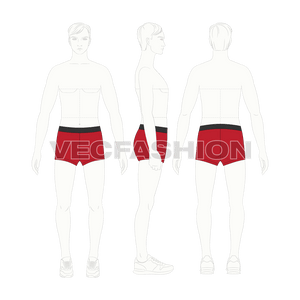 Mens Short Length Underwear