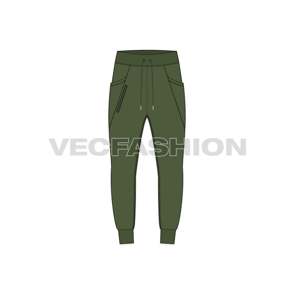Mens Slim Fit Joggers - VecFashion