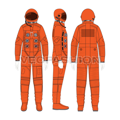 Mens Space Suit