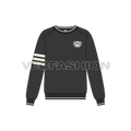 Mens sport sweatshirt flat sketch, front view