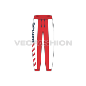 Mens Sport Track Pants front view