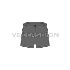 Mens Swimming Trunks front view