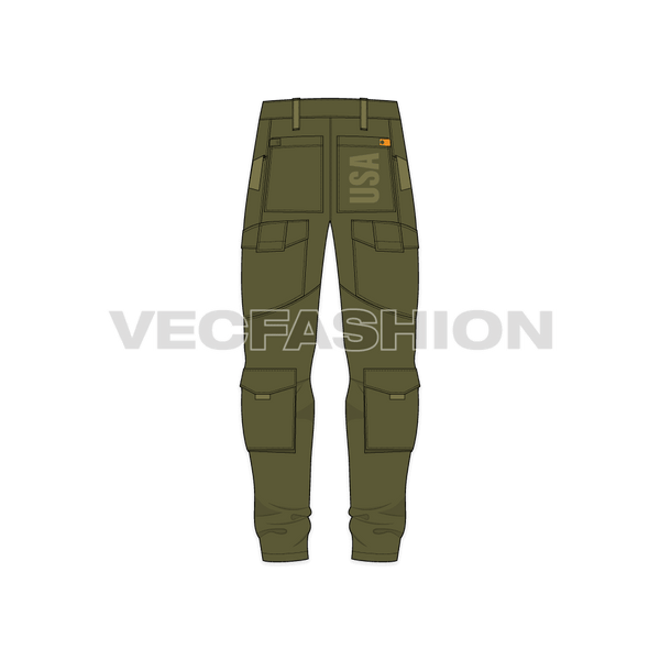 Mens Tactical Cargo Pants - VecFashion