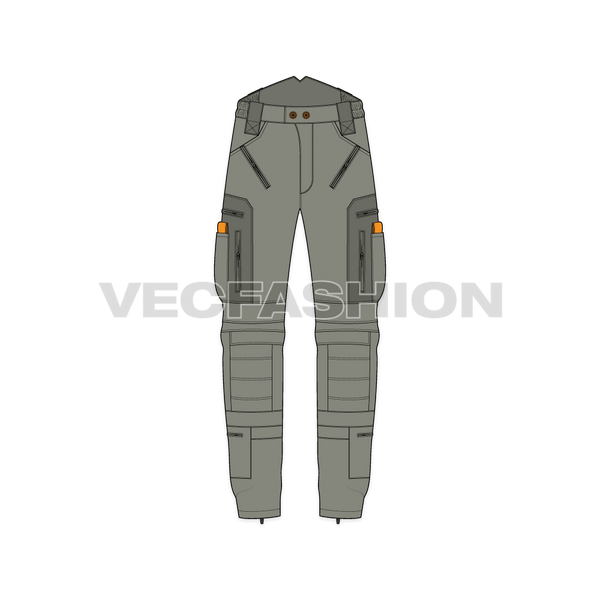 Mens Capri Length Cargo Pants - VecFashion