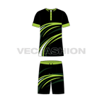 Mens tennis uniform kit, cad flat sketch, front view