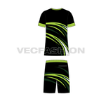 Mens tennis uniform kit, cad flat sketch, back view