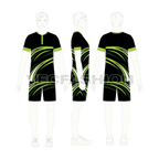 Mens tennis uniform kit, cad flat sketch, croqui sketch
